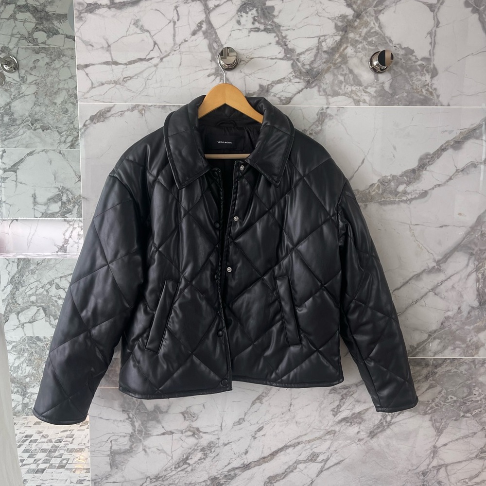 Quilted Leather Jacket